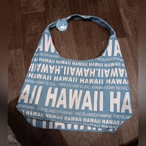 Robin Ruth Blue and White Hawaii Shoulder Bag